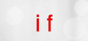 if