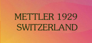 METTLER 1929 SWITZERLAND