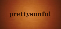 prettysunful