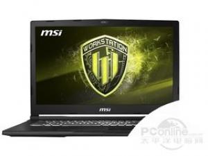 微星WE63 8SJ(i7-8750H/8GB/128GB+1TB)