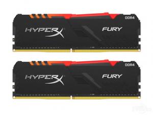 金士顿骇客神条 RGB Fury系列 DDR4 3200 32GB(16G×2)