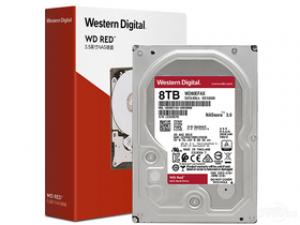 西部数据红盘 8TB 256M SATA 硬盘(WD80EFAX)