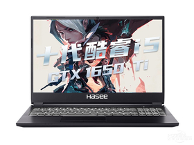 神舟战神ZX6Ti-CU5DS(酷睿i5-10400/16GB/512GB/GTX1650Ti)