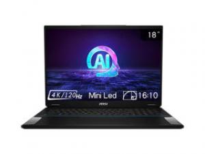 msi微星绝影18 AI studio 2024(酷睿Ultra9 185H/32GB/2TB/RTX4080/4K/120Hz)