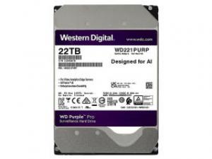西部数据紫盘pro 22TB 7200转 512MB SATA硬盘(WD221PURP)