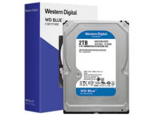 西部数据蓝盘 2TB 5400转 64M SATA3 硬盘(WD20EARZ)