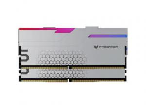 宏碁掠夺者32GB(16G×2)套装 DDR5 6000 Hermes冰刃系列 RGB灯条(C28) 