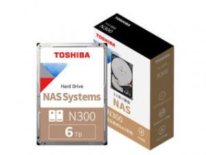 东芝N300 6TB 7200转 256MB NAS硬盘(HDWG760)