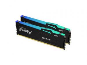 金士顿骇客神条 Beast 超级野兽系列 RGB C32 XMP&EXPO DDR5 6400 32GB(16GB×2)