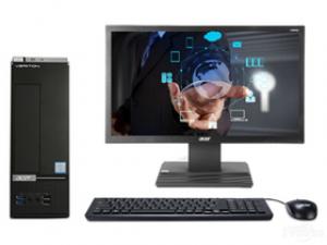 宏碁Veriton B430(i5-7400/4G/128G+1T/集显/19.5英寸)